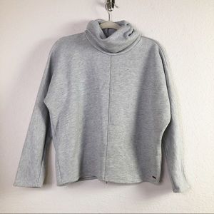 Philanthropy Helix Zip Back Turtleneck Sweater